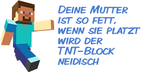 Deine Mutter Minecraft Witze Deine Mutter Minecraft Witze